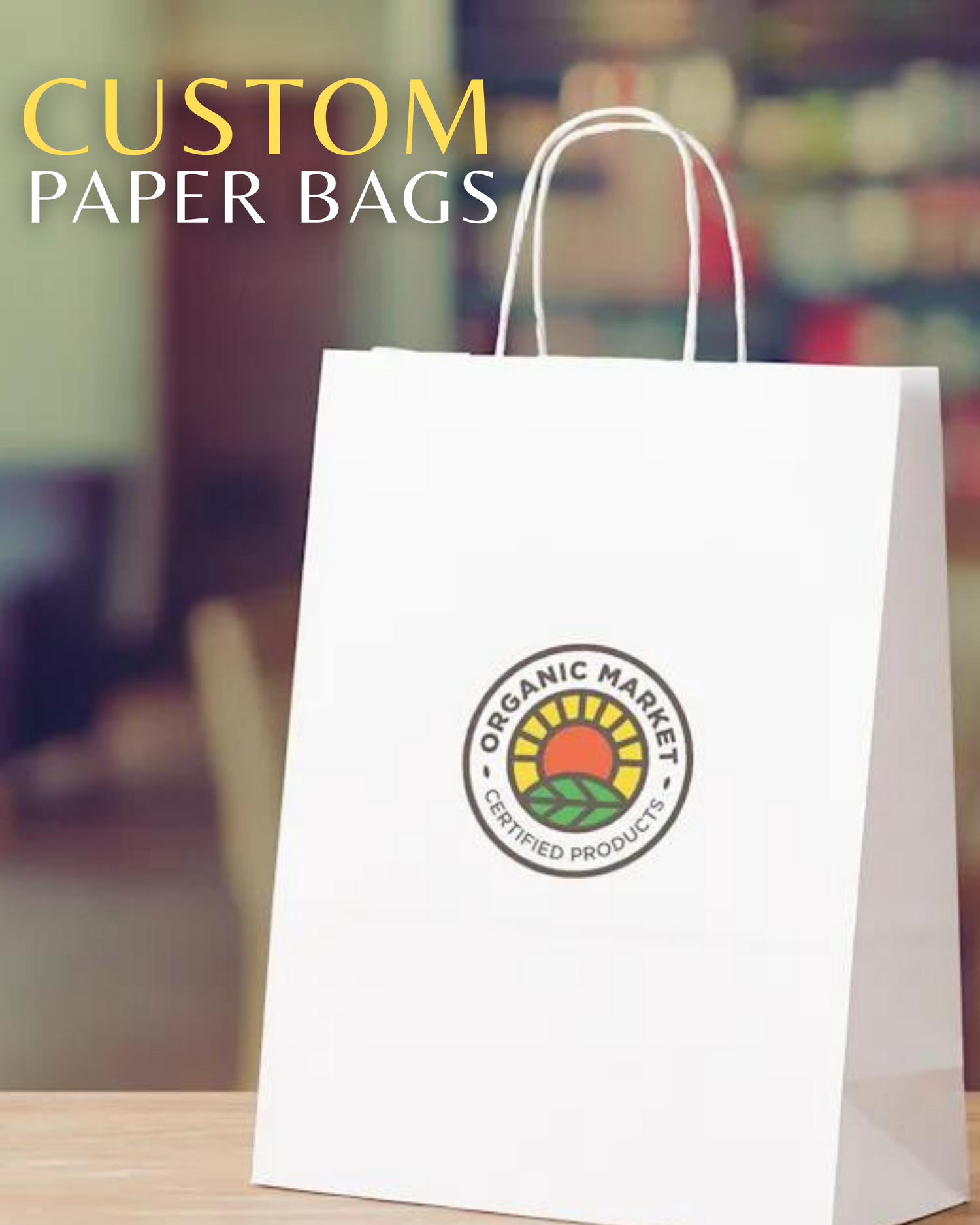 Custom Paper Gift Bags