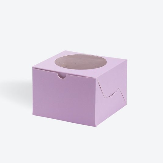 Premium Cupcake Box With Top Window