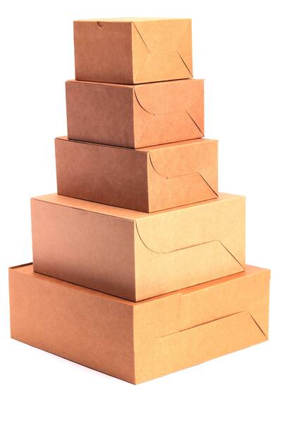 Premium Kraft Cake Box (Pack of 10)