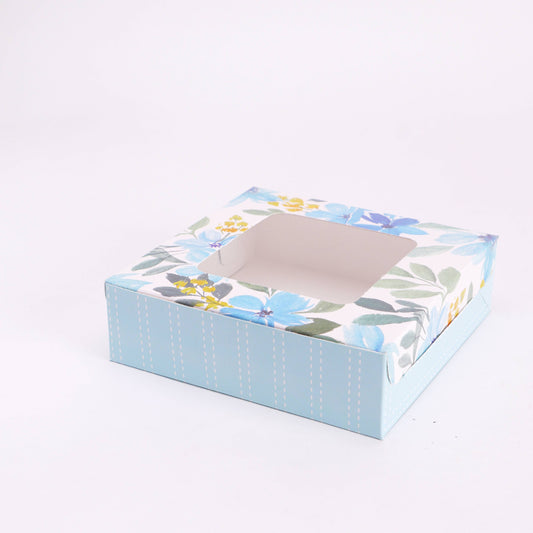 Brownie Printed Floral Striped Box